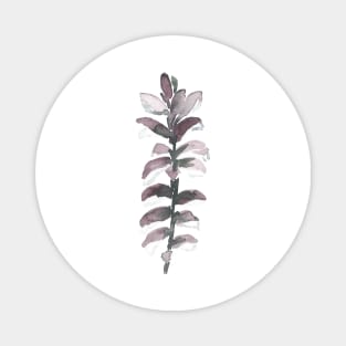 Acanthus, floral watercolor painting Magnet